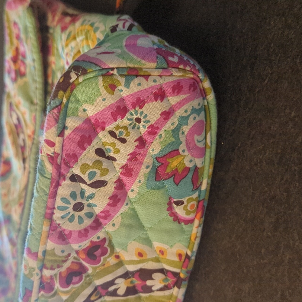 Vera Bradley Paisley Quilted Shoulder Bag - Picture 7 of 11